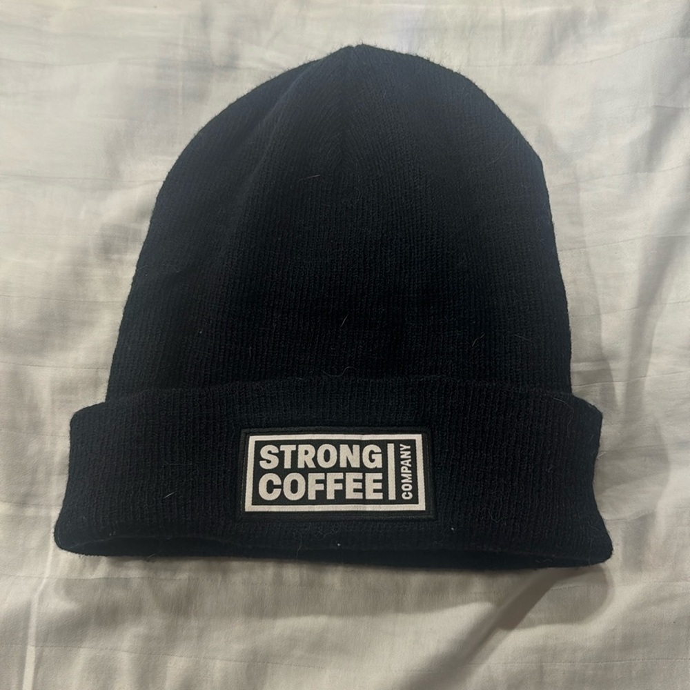 Strong Coffee beanie